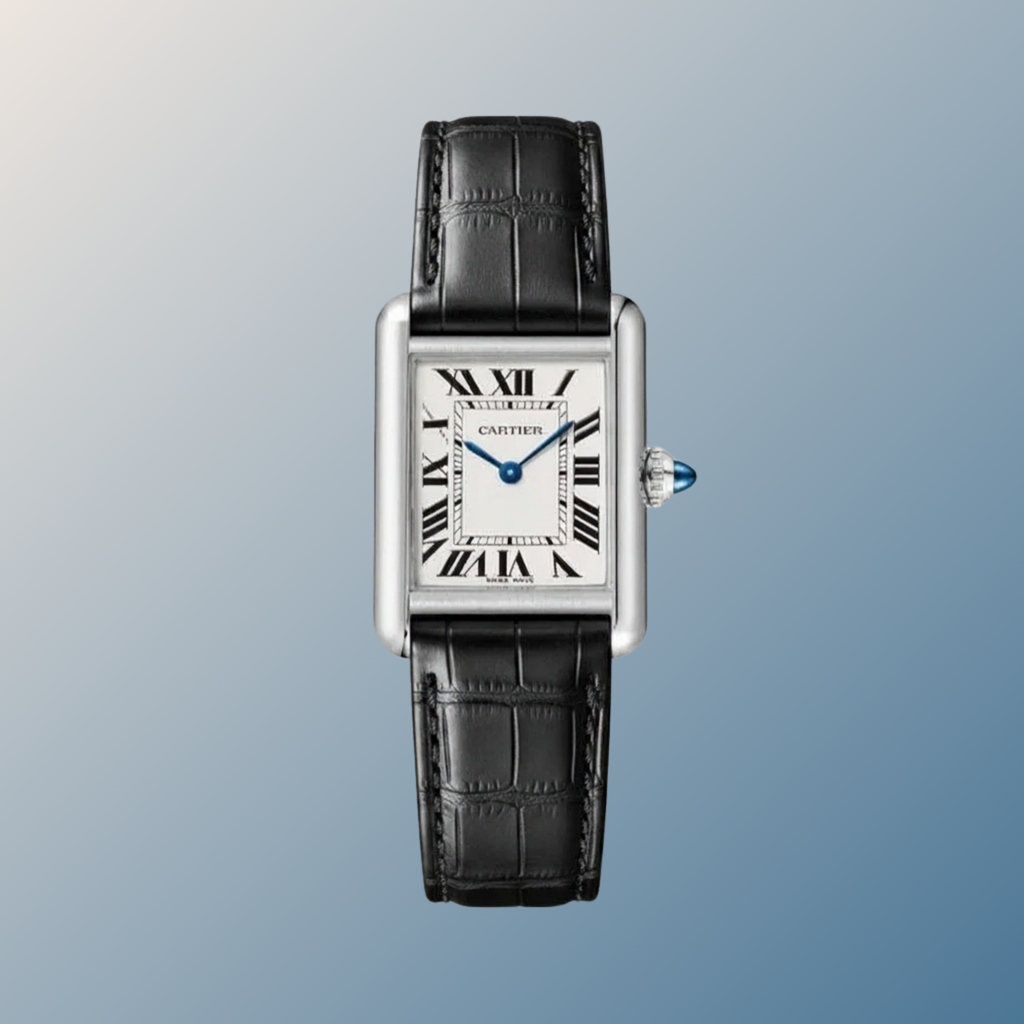 Tank Louis Style Classic Rectangular Men’s Watch