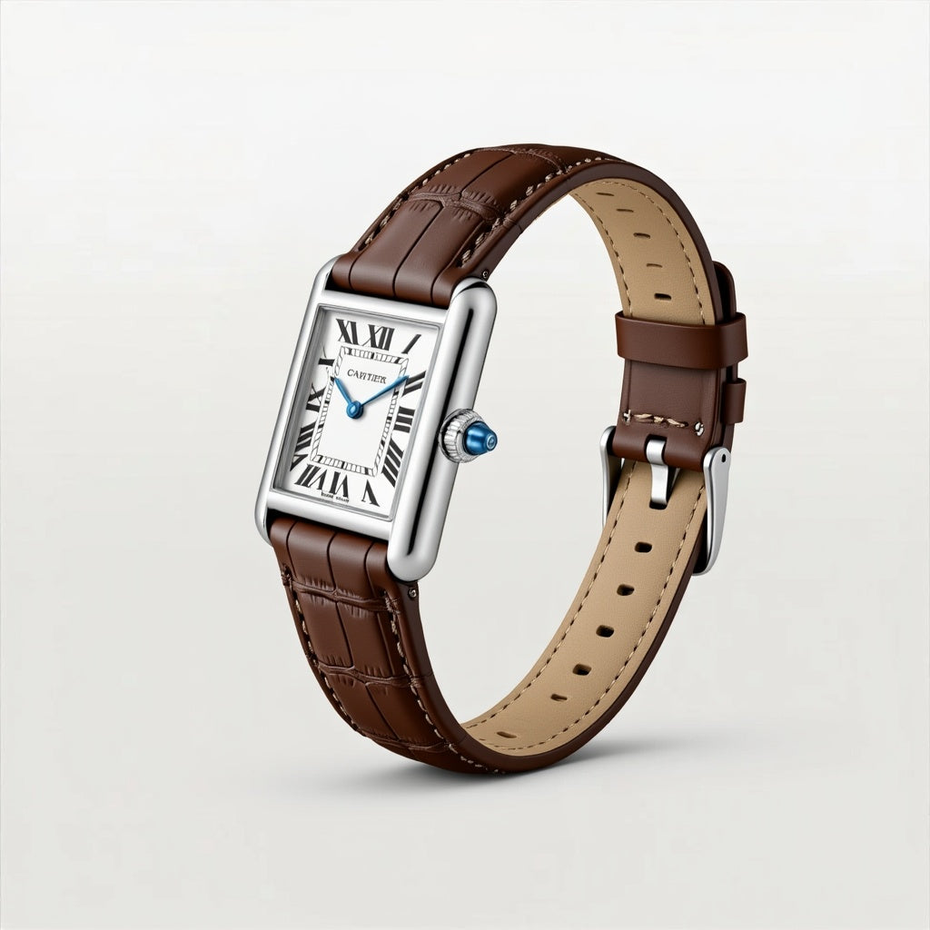 Tank Louis Style Classic Rectangular Men’s Watch