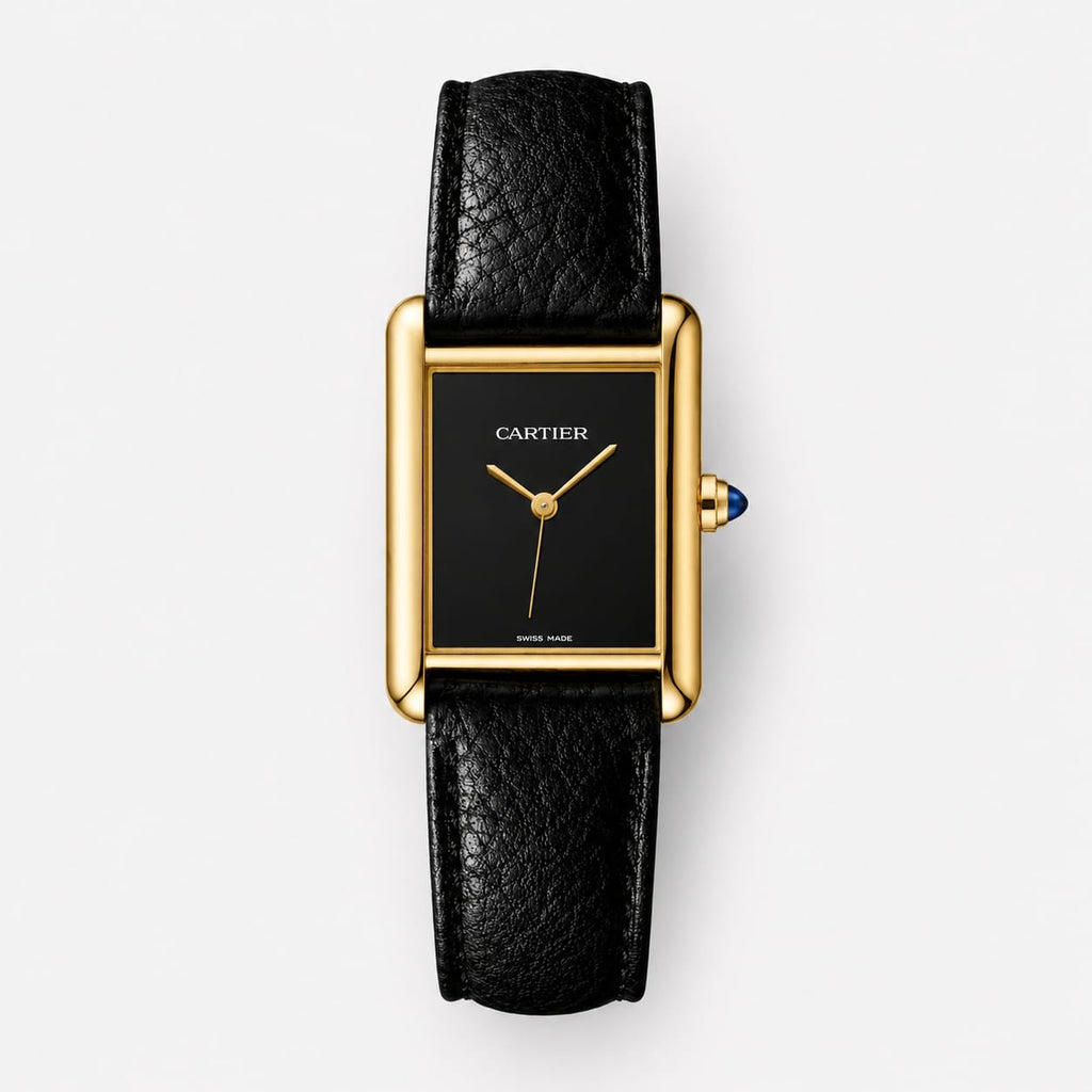 Tank Louis Style Minimal Plain Dial Watch (Inspired Design)
