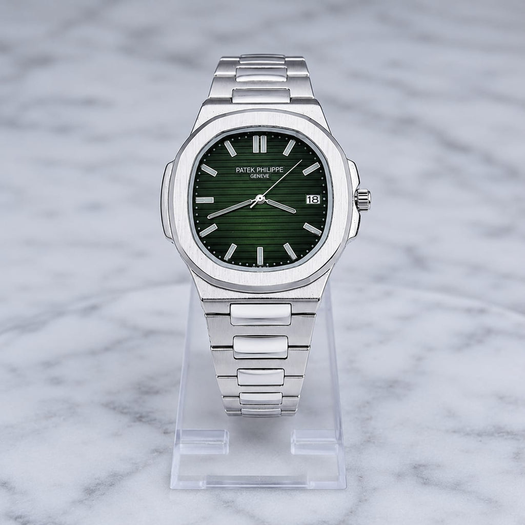 Patek Philippe Style Date Dial Quartz Men’s Watch